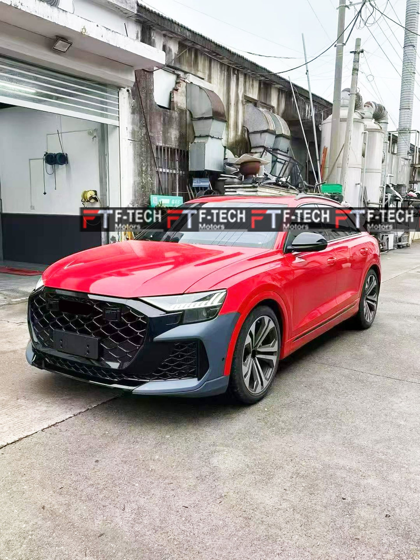 Audi Q8 SQ8 2019 - 2023 Upgrade Body Kit To RSQ8