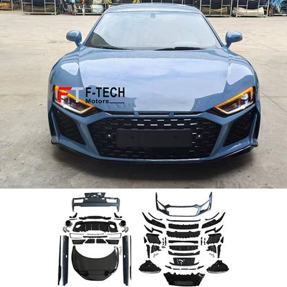 Conversion body kit for Audi R8 2007 - 2014 Type 42 Upgrade to 2021+ 4S Style 