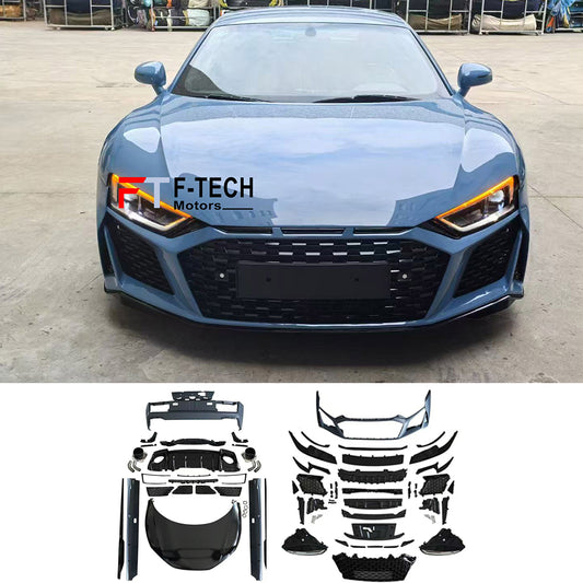 Conversion body kit for Audi R8 2007 - 2014 Type 42 Upgrade to 2021+ 4S Style 