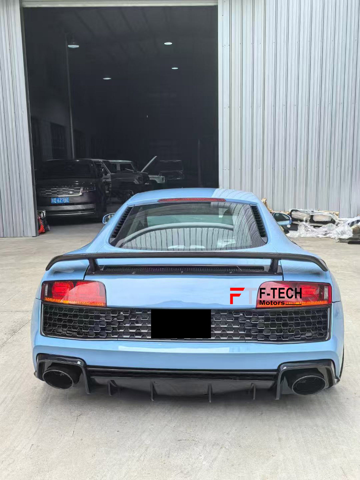 Conversion body kit for Audi R8 2007 - 2014 Type 42 Upgrade to 2021+ 4S Style 