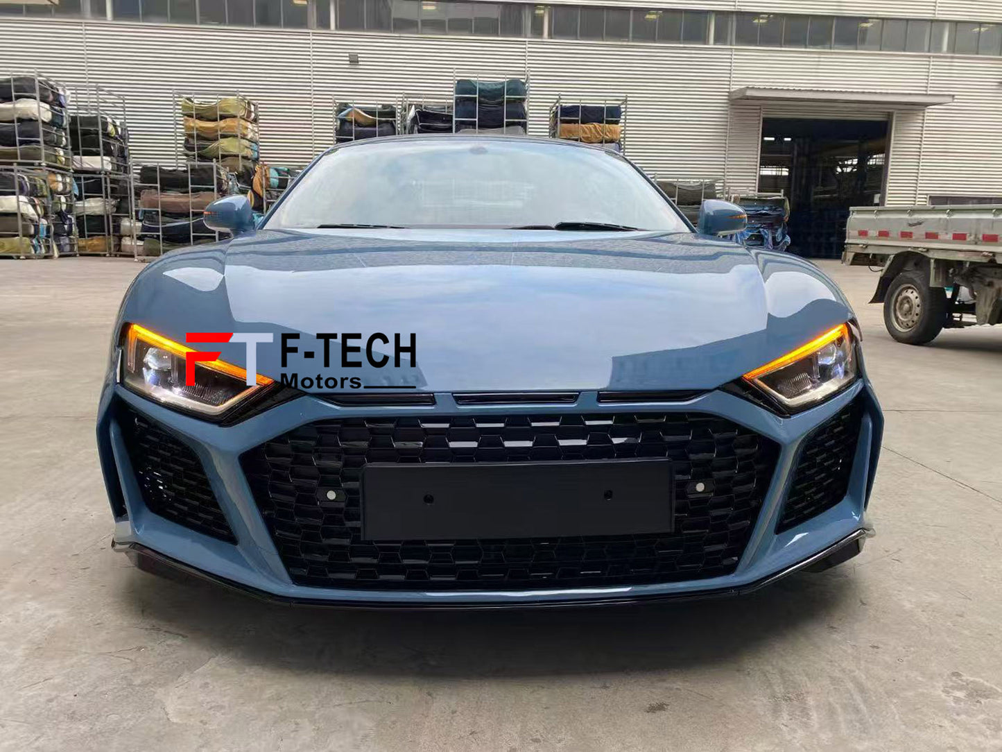 Conversion body kit for Audi R8 2007 - 2014 Type 42 Upgrade to 2021+ 4S Style 