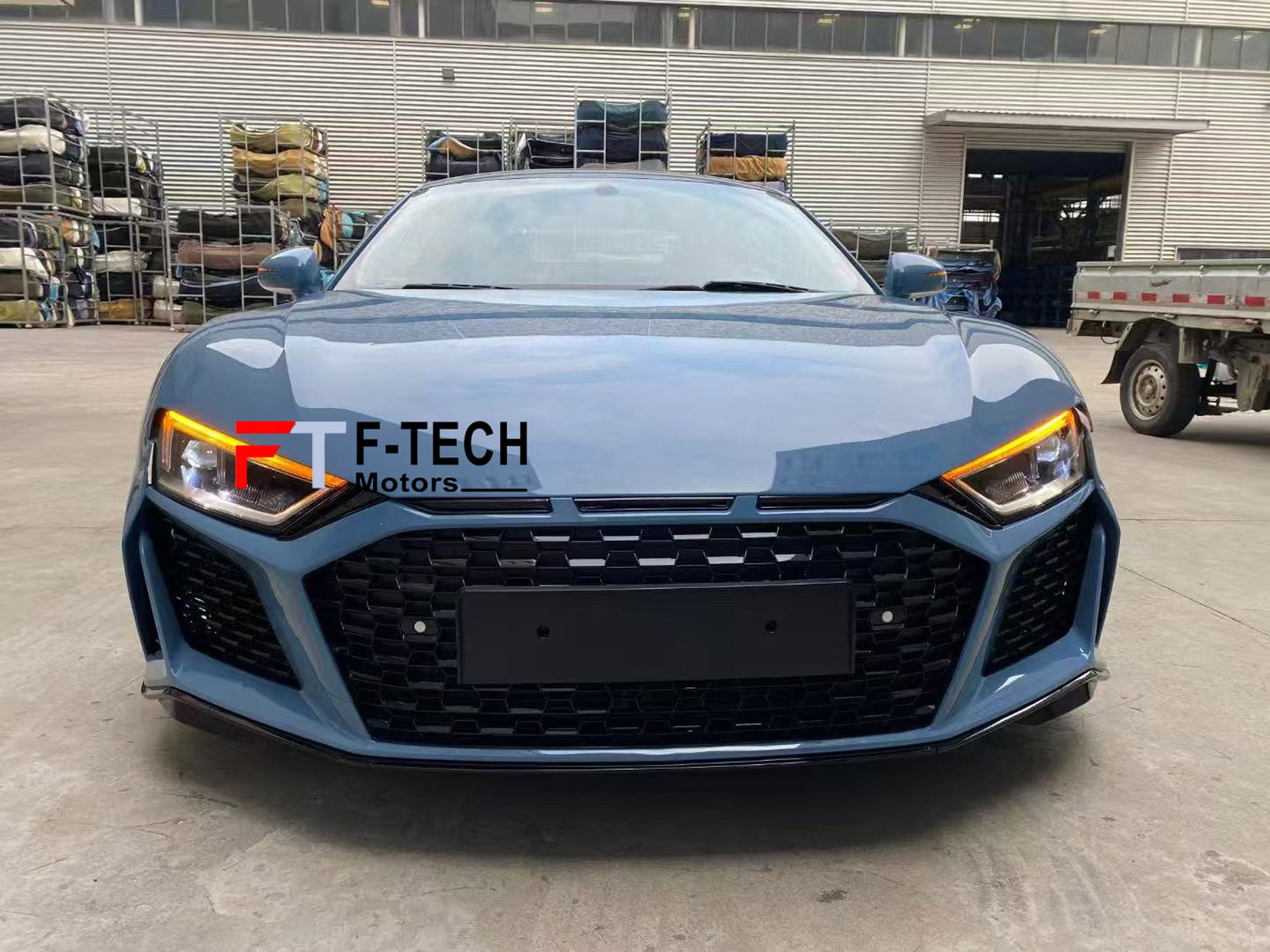Conversion body kit for Audi R8 2007 - 2014 Type 42 Upgrade to 2021+ 4S Style 