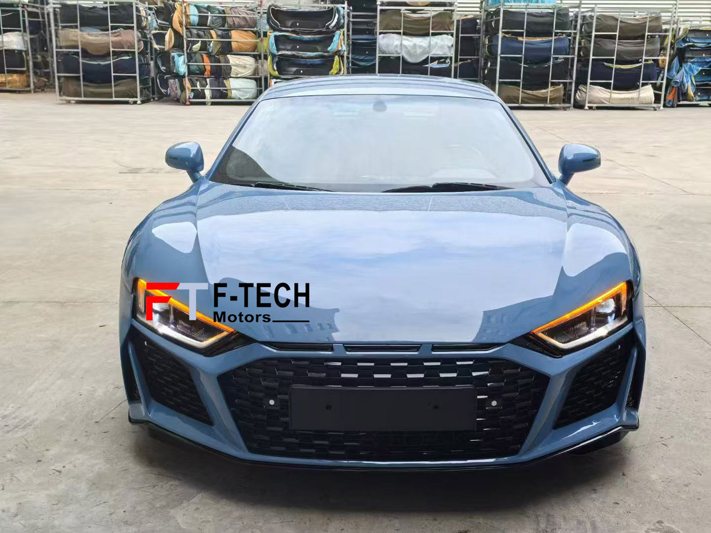 Conversion body kit for Audi R8 2007 - 2014 Type 42 Upgrade to 2021+ 4S Style 