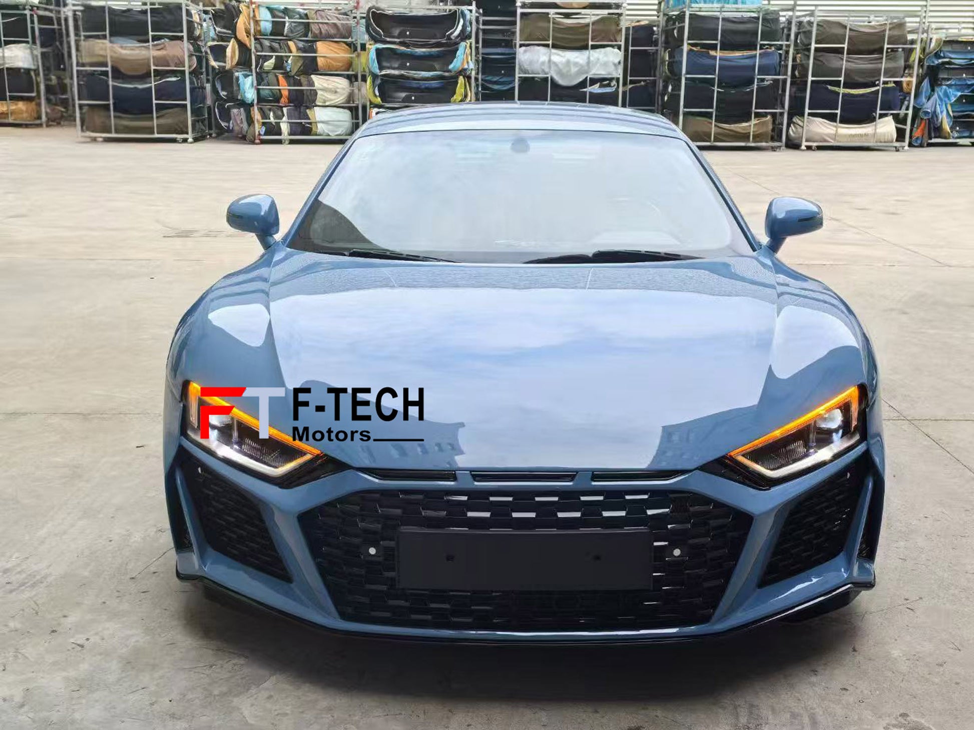Conversion body kit for Audi R8 2007 - 2014 Type 42 Upgrade to 2021+ 4S Style 