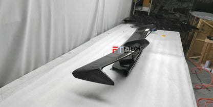 Authentic Aulena Dry Carbon Fiber Rear Wing Spoiler For Lamborghini Huracan Evo 2019+