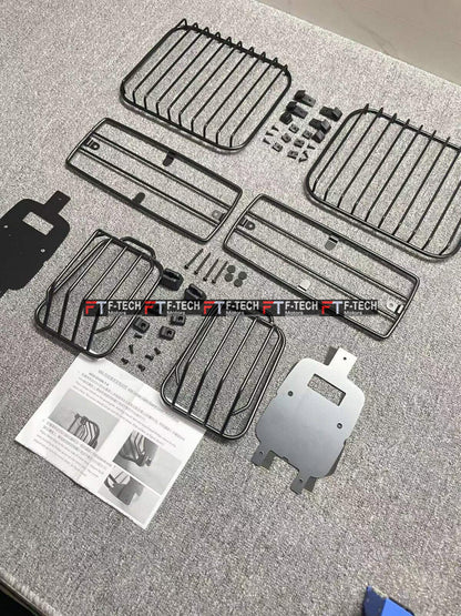 Big Combo Protective Light Guards For Mercedes W463 G Class Professional 4x4²
