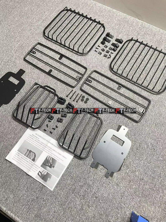 Big Combo Protective Light Guards For Mercedes W463 G Class Professional 4x4²
