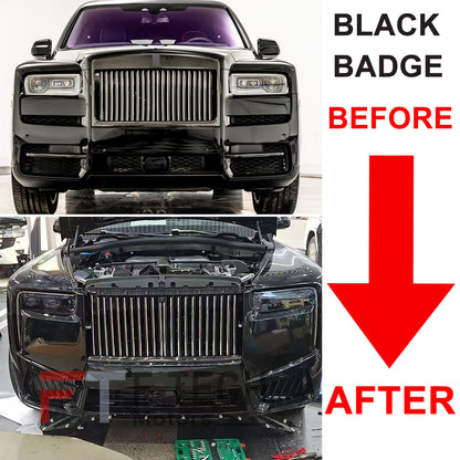 Facelift Body Kit Black Badge For Rolls Royce Cullinan 2018 - 2023