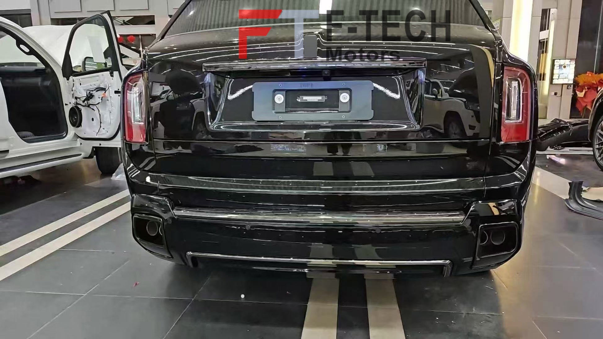 Facelift Body Kit Black Badge For Rolls Royce Cullinan 2018 - 2023
