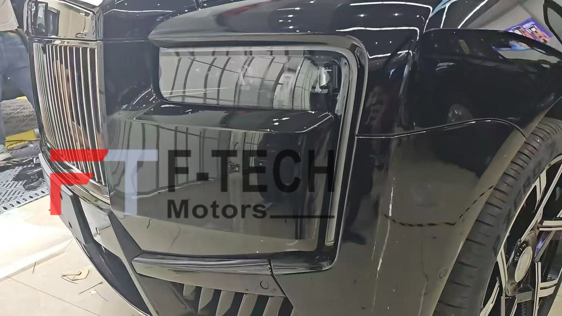 Facelift Body Kit Black Badge For Rolls Royce Cullinan 2018 - 2023