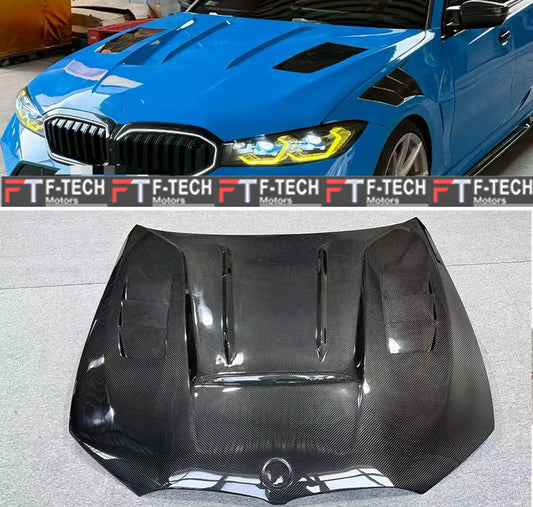 Dry Carbon Bonnet Hood For BMW 3 Series G20 G28 2018 - 2025