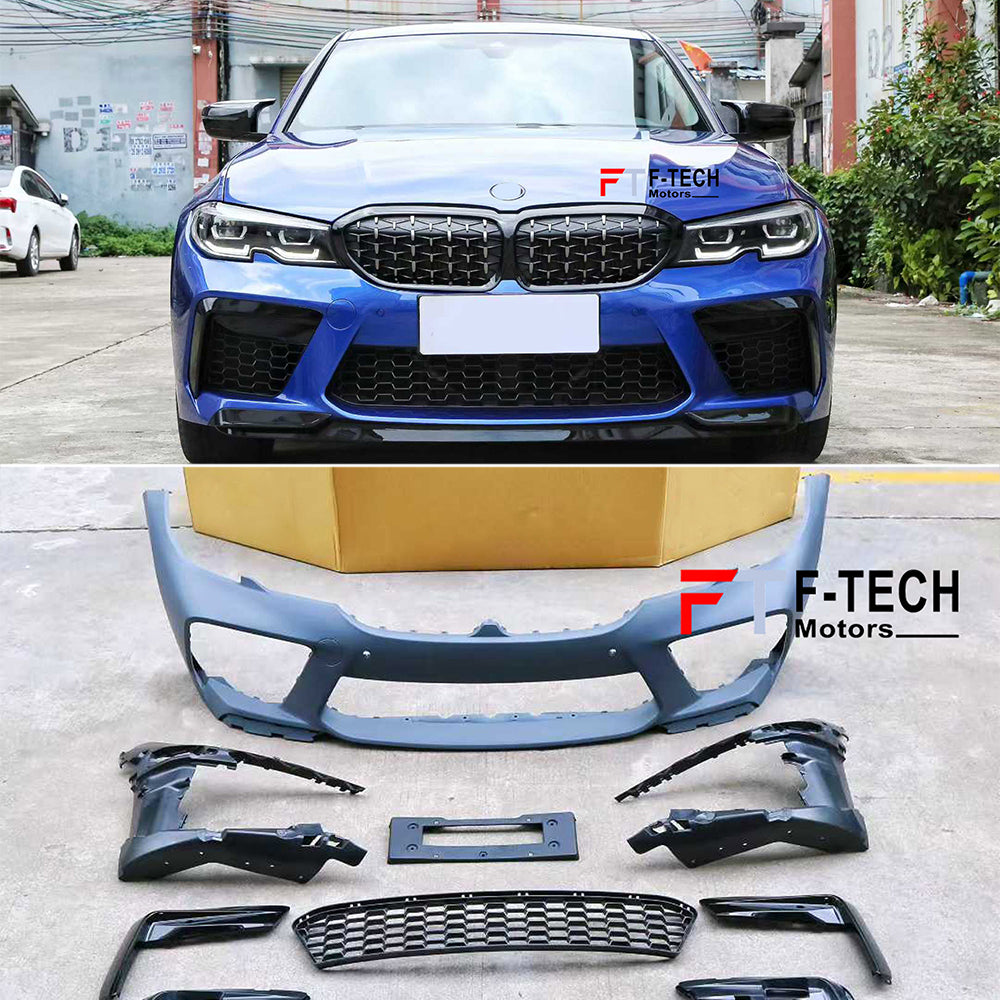 BMW M8 Look Front Bumper For 3 Series G20 G28 2019 - 2022