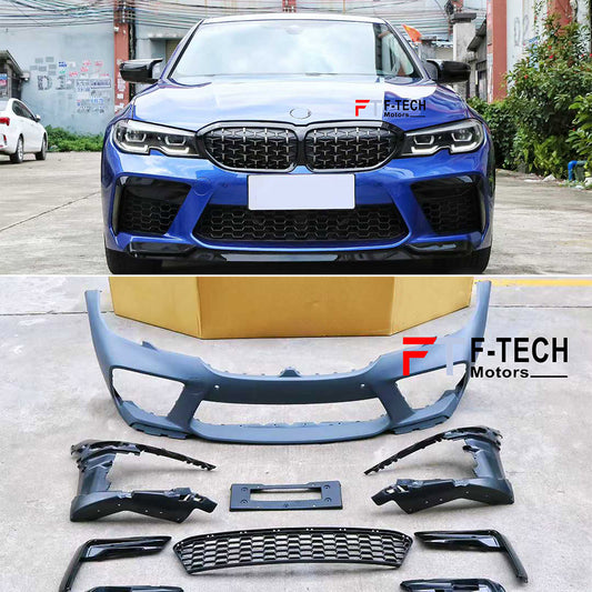 BMW M8 Look Front Bumper For 3 Series G20 G28 2019 - 2022