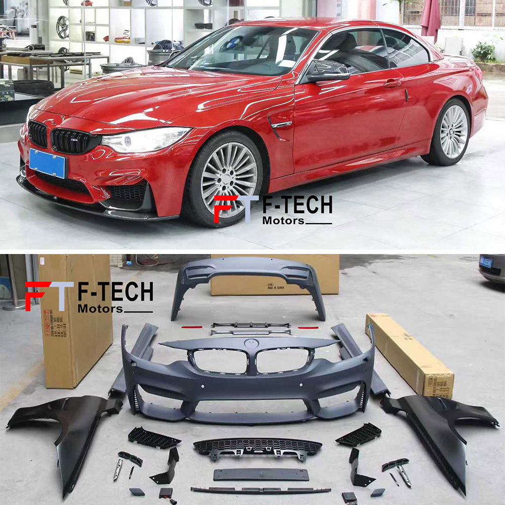 Body Kit For BMW 4 Series F32 F33 2014 - 2017 Upgrade To BMW M4 F82 F83