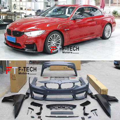 Body Kit For BMW 4 Series F32 F33 2014 - 2017 Upgrade To BMW M4 F82 F83