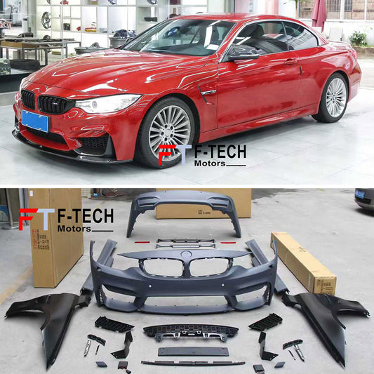 Body Kit For BMW 4 Series F32 F33 2014 - 2017 Upgrade To BMW M4 F82 F83