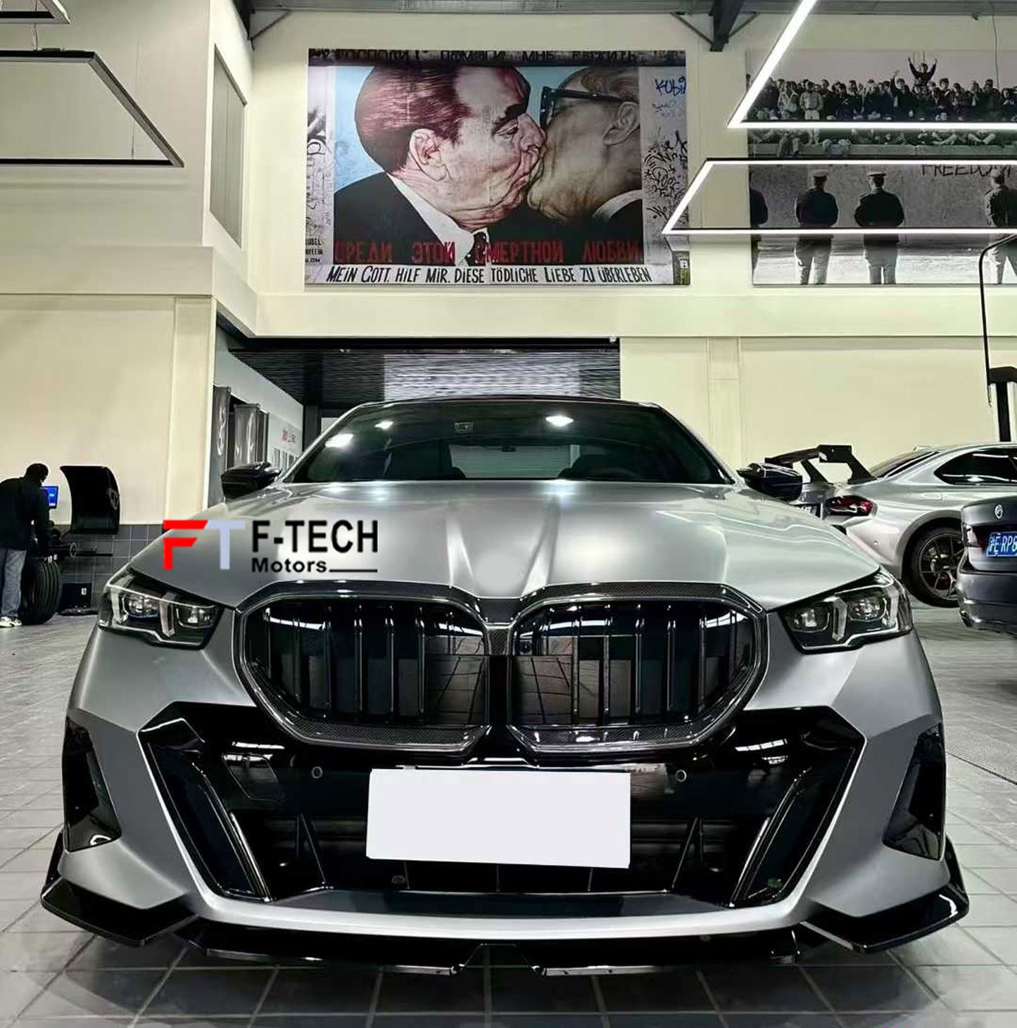 Vertical Radiator Grille For BMW 5 Series G60 G61 G68 2024+