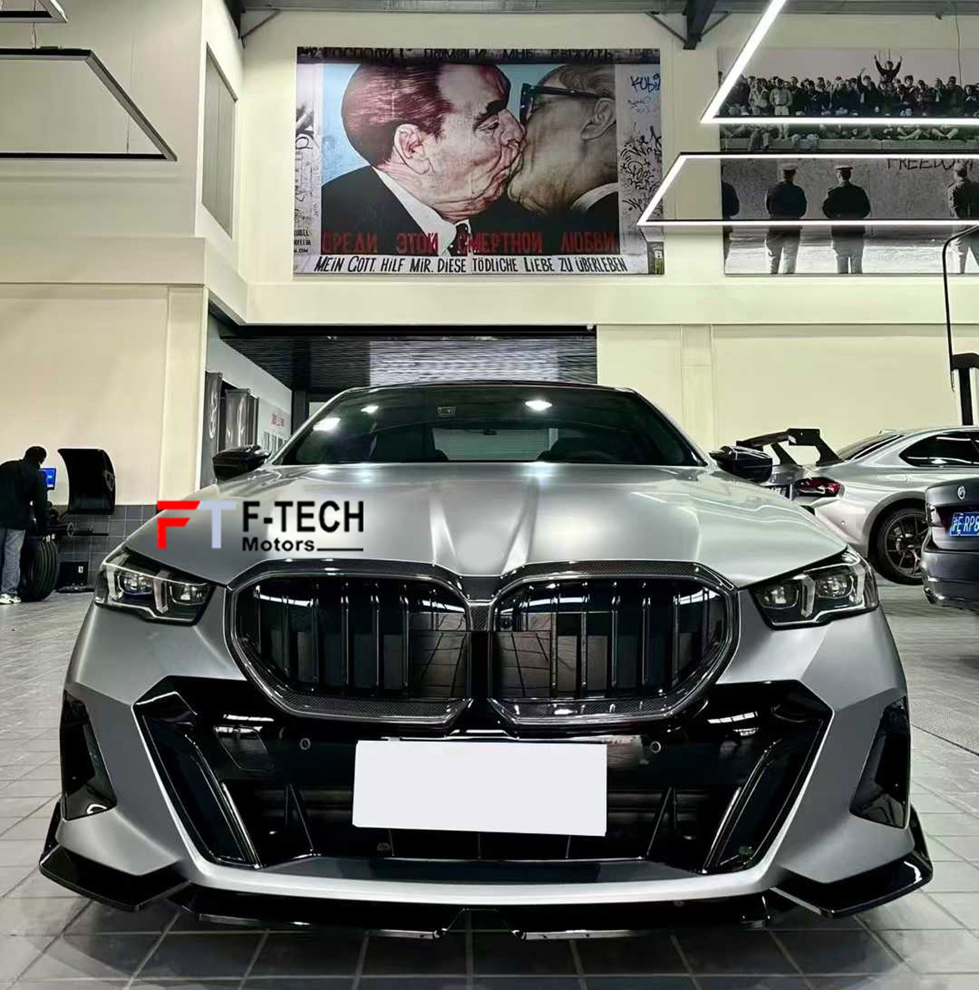 Vertical Radiator Grille For BMW 5 Series G60 G61 G68 2024+