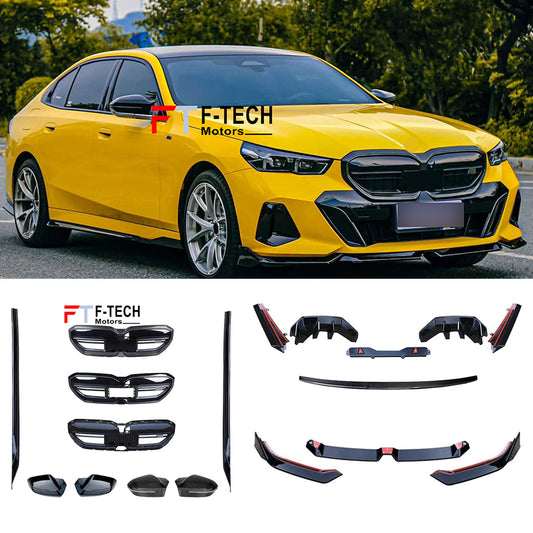 Gloss Black Body Kit For BMW 5 Series G60 G68 2023+ M Performance
