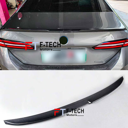 Dry Carbon Fiber MP Trunk Spoiler For BMW 5 Series G60 G68 2023+