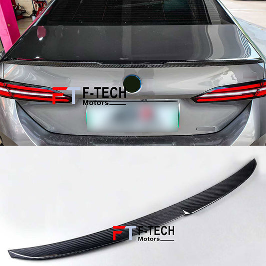 Dry Carbon Fiber MP Trunk Spoiler For BMW 5 Series G60 G68 2023+