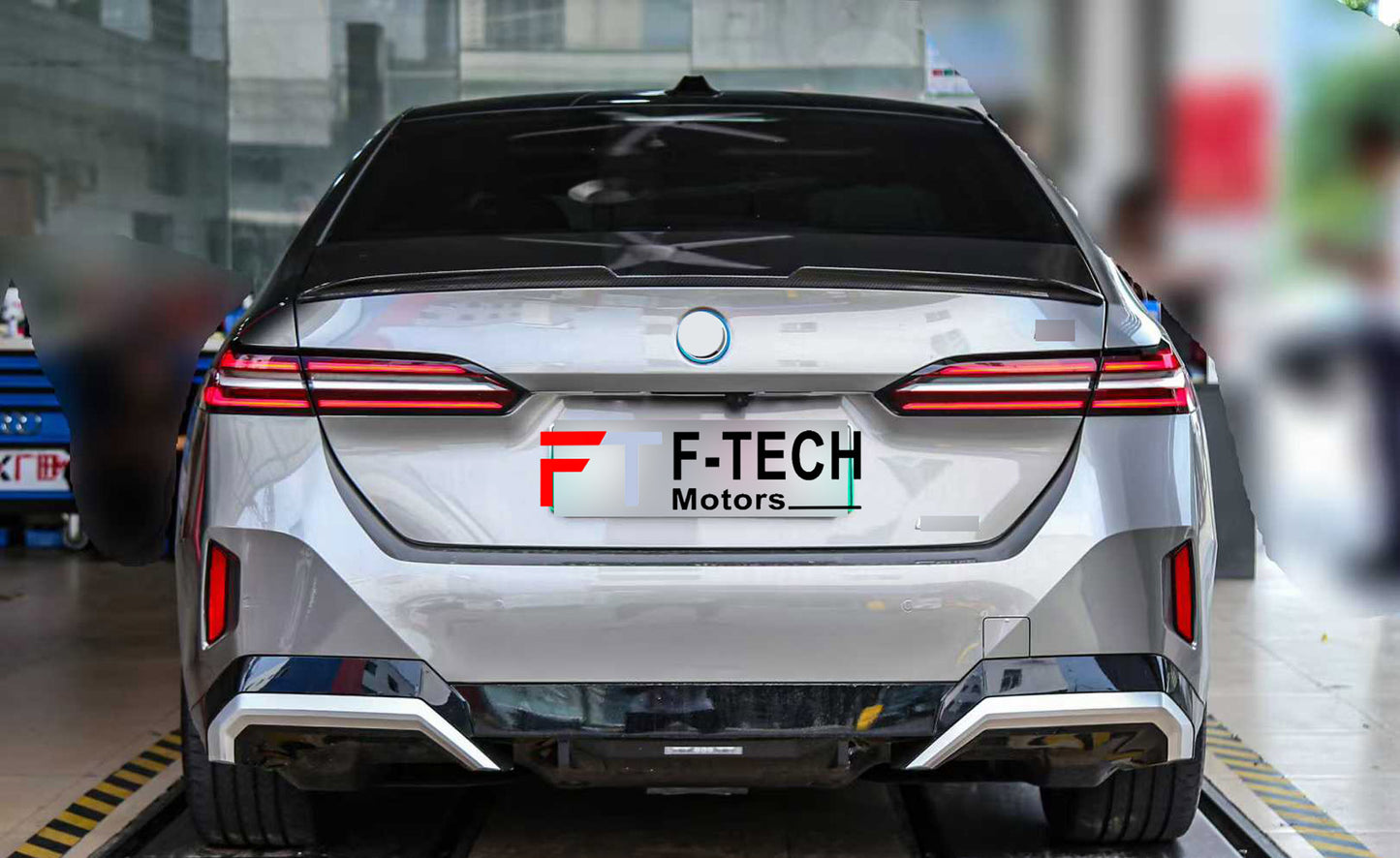 Dry Carbon Fiber MP Trunk Spoiler For BMW 5 Series G60 G68 2023+