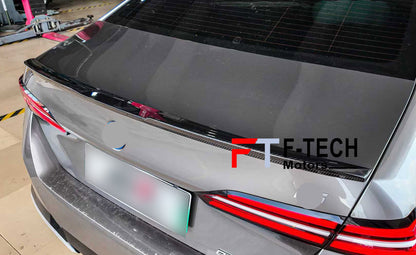 Dry Carbon Fiber MP Trunk Spoiler For BMW 5 Series G60 G68 2023+