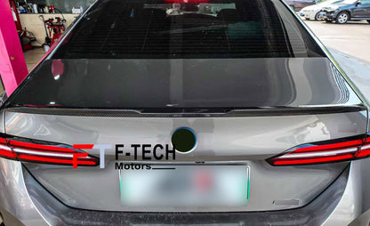 Dry Carbon Fiber MP Trunk Spoiler For BMW 5 Series G60 G68 2023+