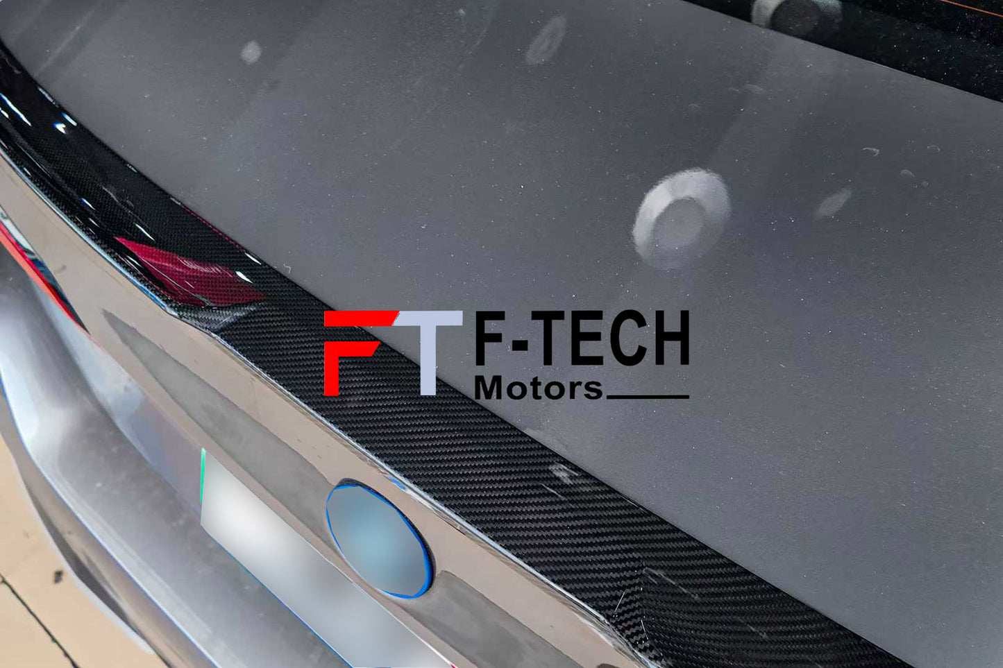 Dry Carbon Fiber MP Trunk Spoiler For BMW 5 Series G60 G68 2023+