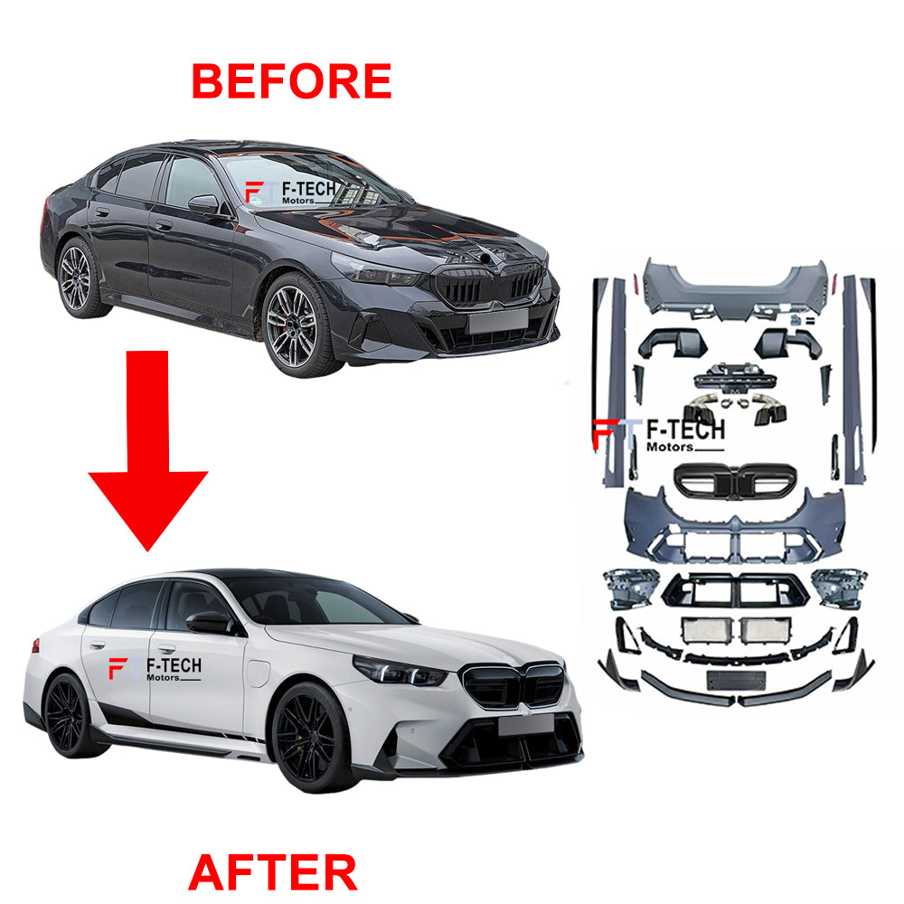 BMW M5 G90 2025 Look Body Kit Bumpers For 5 Series G60 G68 2023+