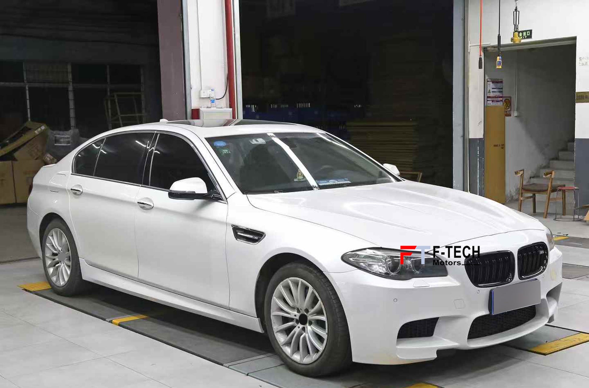 BMW 5 Series F10 2013 - 2017 Upgrade to BMW M5 2013 - 2017 Body Kit