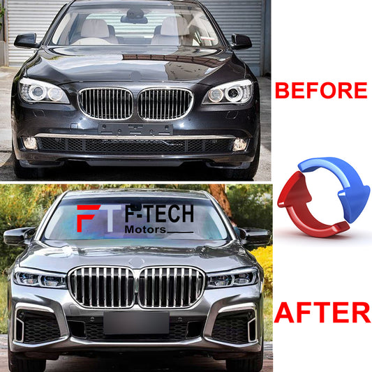 BMW 7 Series F02 2008 - 2015 Upgrade To G12 2019 - 2022 Body Kit