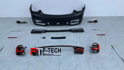 BMW 7 Series F02 2008 - 2015 Upgrade To G12 2019 - 2022 Body Kit