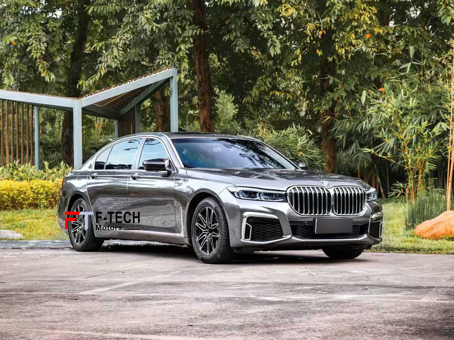 BMW 7 Series F02 2008 - 2015 Upgrade To G12 2019 - 2022 Body Kit