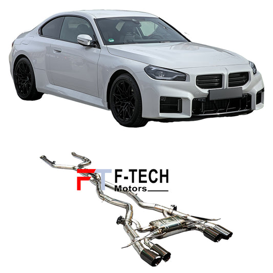 F Tech Motors Exhaust System Catback For BMW M2 G87 Competition 2023+