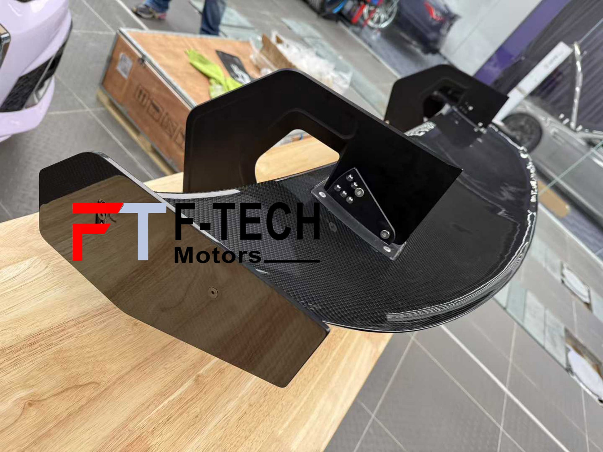 Dry Carbon GT4 Style Rear Wing Spoiler For BMW G80 M3 G82 M4 2020 - 2024