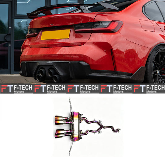 Titanium Exhaust System Catback For BMW M3 G80 2020+ M Performance