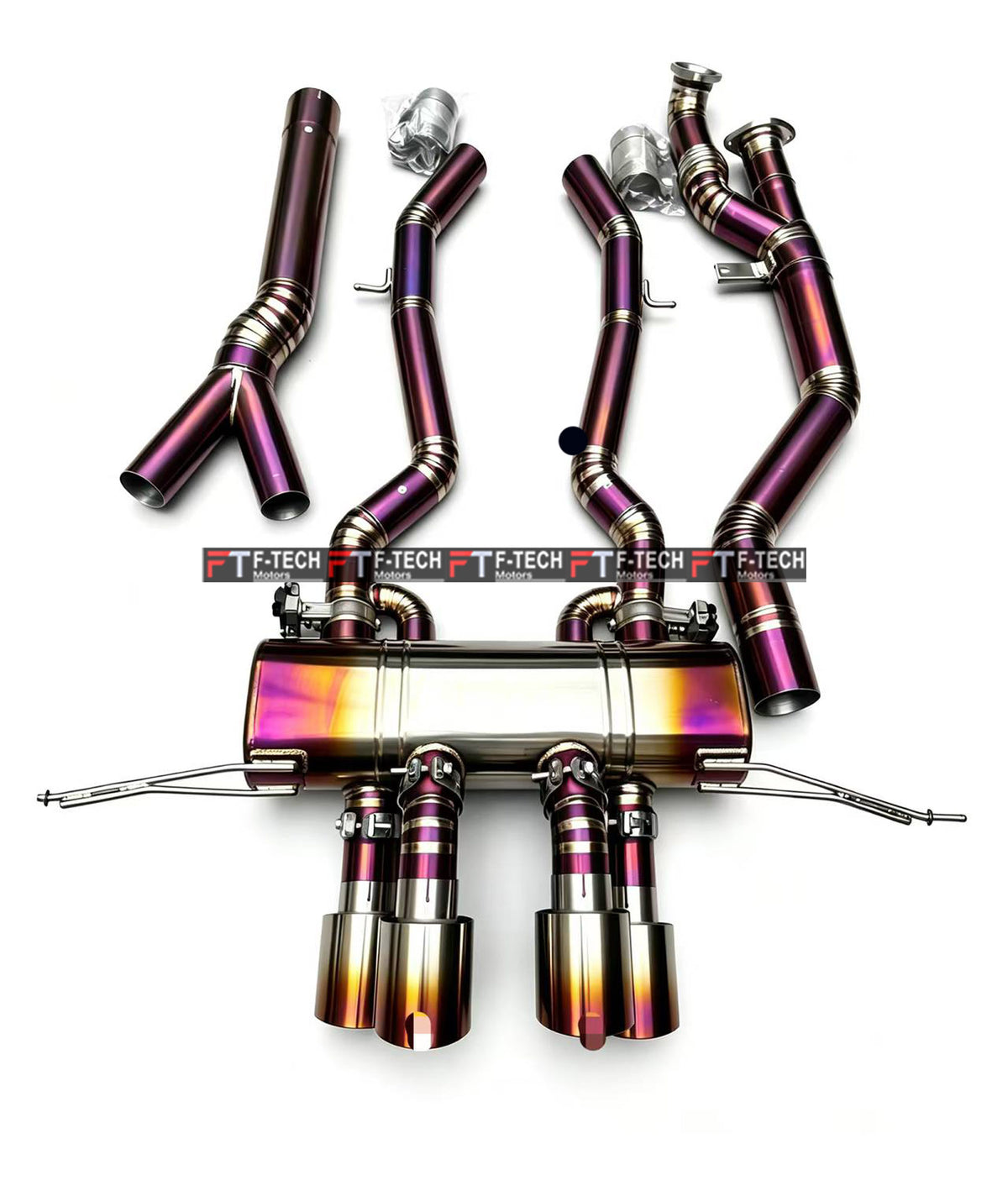 Titanium Exhaust System Catback For BMW M3 G80 2020+ M Performance