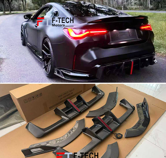 Carbon Rear Diffuser For BMW M3 G80 M4 G82 2020+