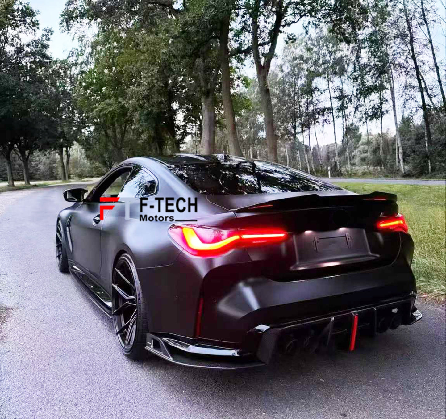 Carbon Rear Diffuser For BMW M3 G80 M4 G82 2020+
