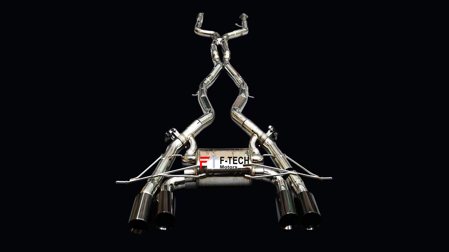 F Tech Motors Exhaust System Catback For BMW M3 G81 Touring G80 2020 - 2024