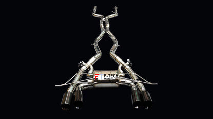 F Tech Motors Exhaust System Catback For BMW M3 G81 Touring G80 2020 - 2024
