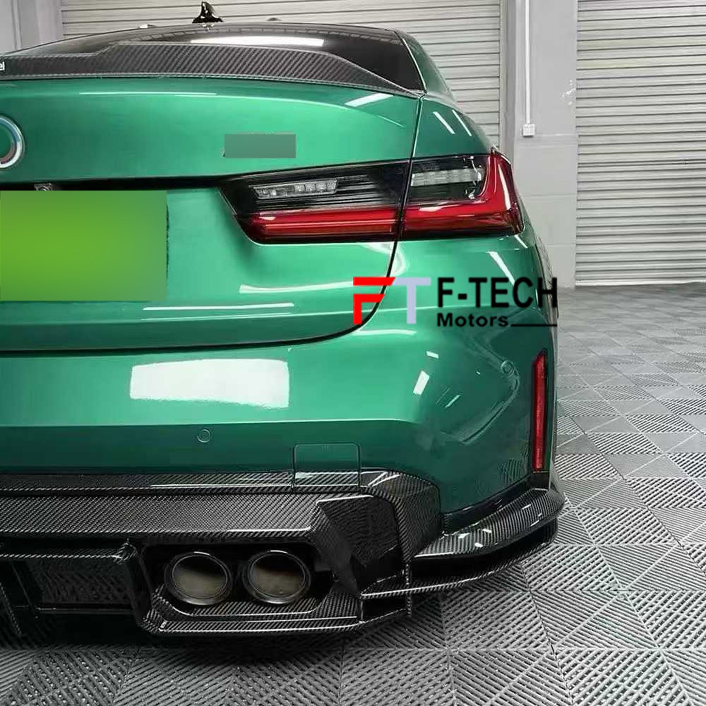 Carbon Aggressive Rear Diffuser For BMW M3 G80 M4 G82 2020 - 2024 PSM
