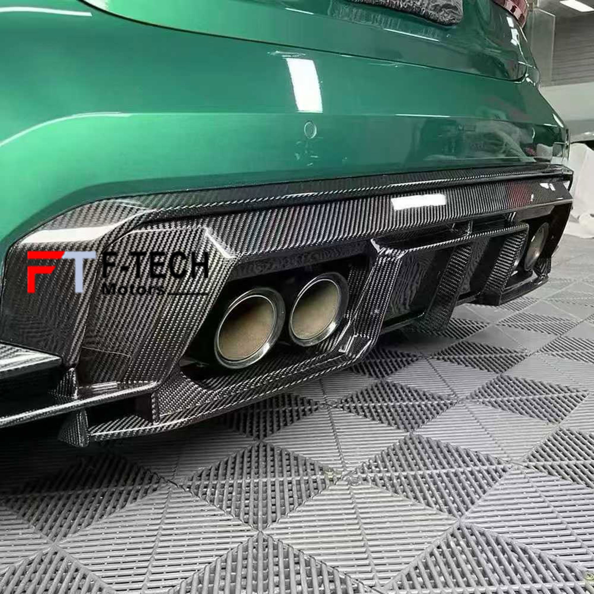 Carbon Aggressive Rear Diffuser For BMW M3 G80 M4 G82 2020 - 2024 PSM