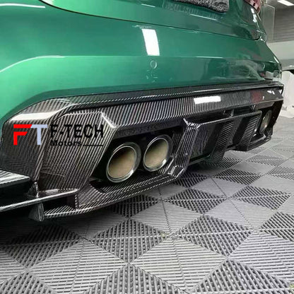 Carbon Aggressive Rear Diffuser For BMW M3 G80 M4 G82 2020 - 2024 PSM