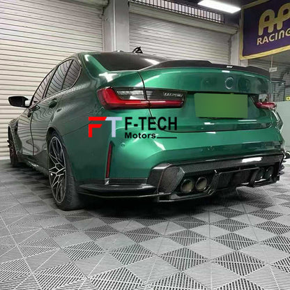 Carbon Aggressive Rear Diffuser For BMW M3 G80 M4 G82 2020 - 2024 PSM