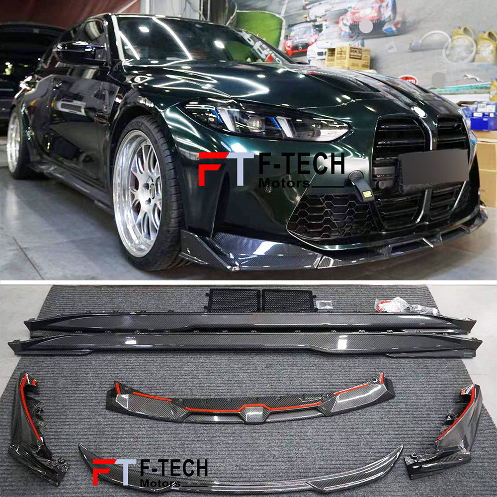Dry Carbon Fiber Aero Kit For BMW M4 G82 2025+ Facelift