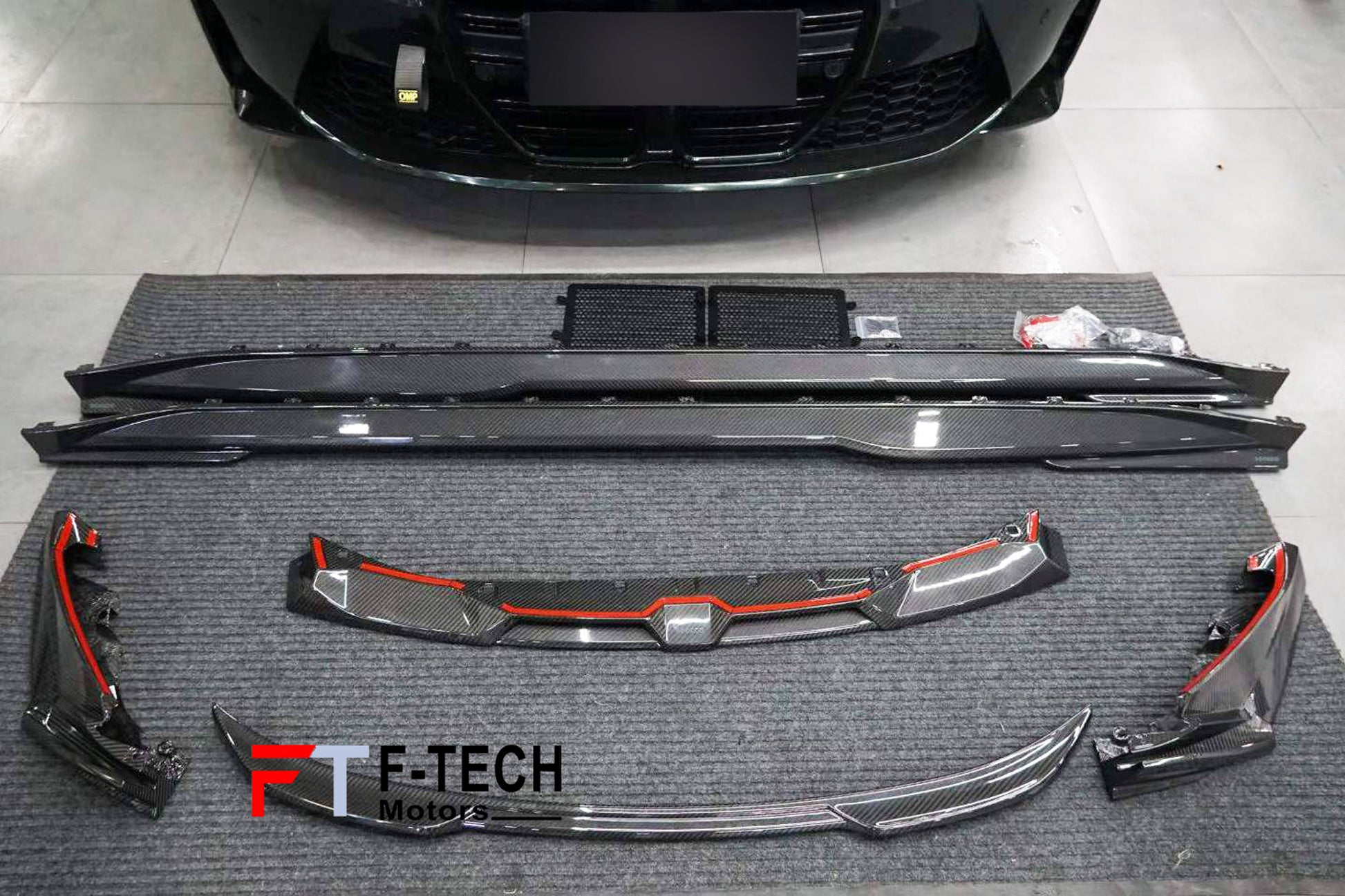Dry Carbon Fiber Aero Kit For BMW M4 G82 2025+ Facelift