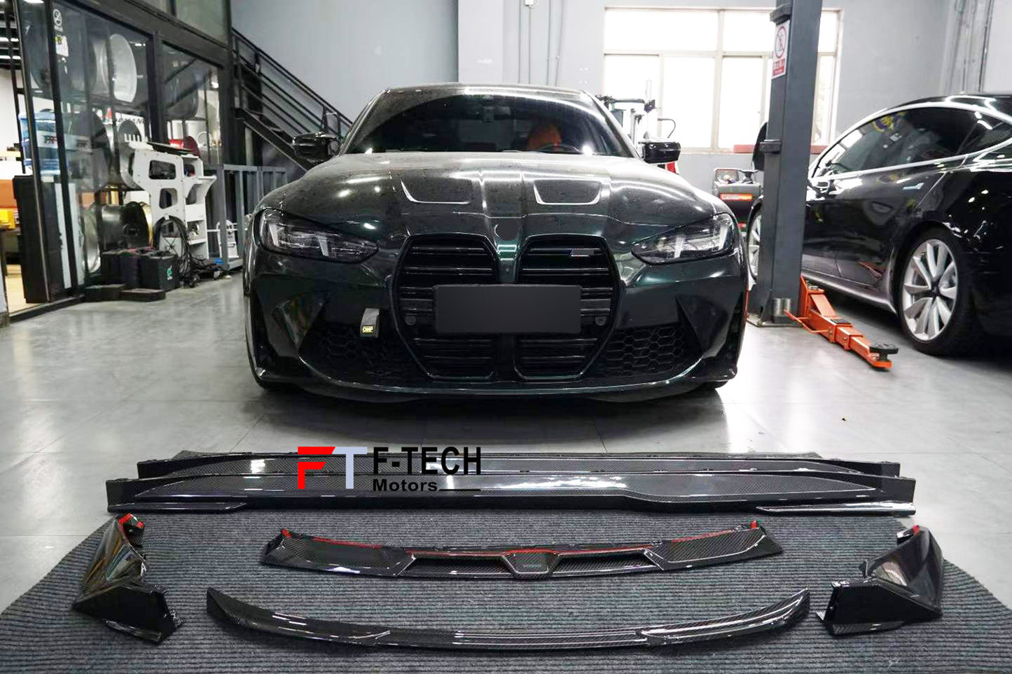 Dry Carbon Fiber Aero Kit For BMW M4 G82 2025+ Facelift