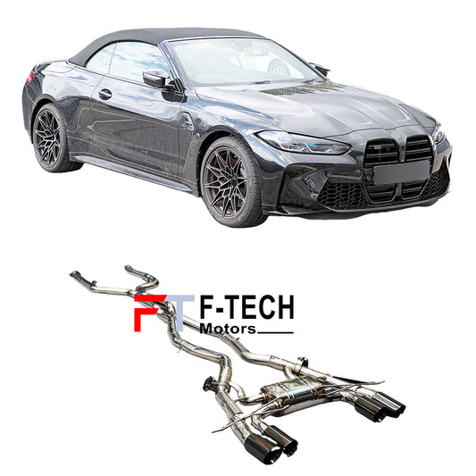 F Tech Motors Exhaust System Catback For BMW M4 G83 Convertible G82 2020 - 2024